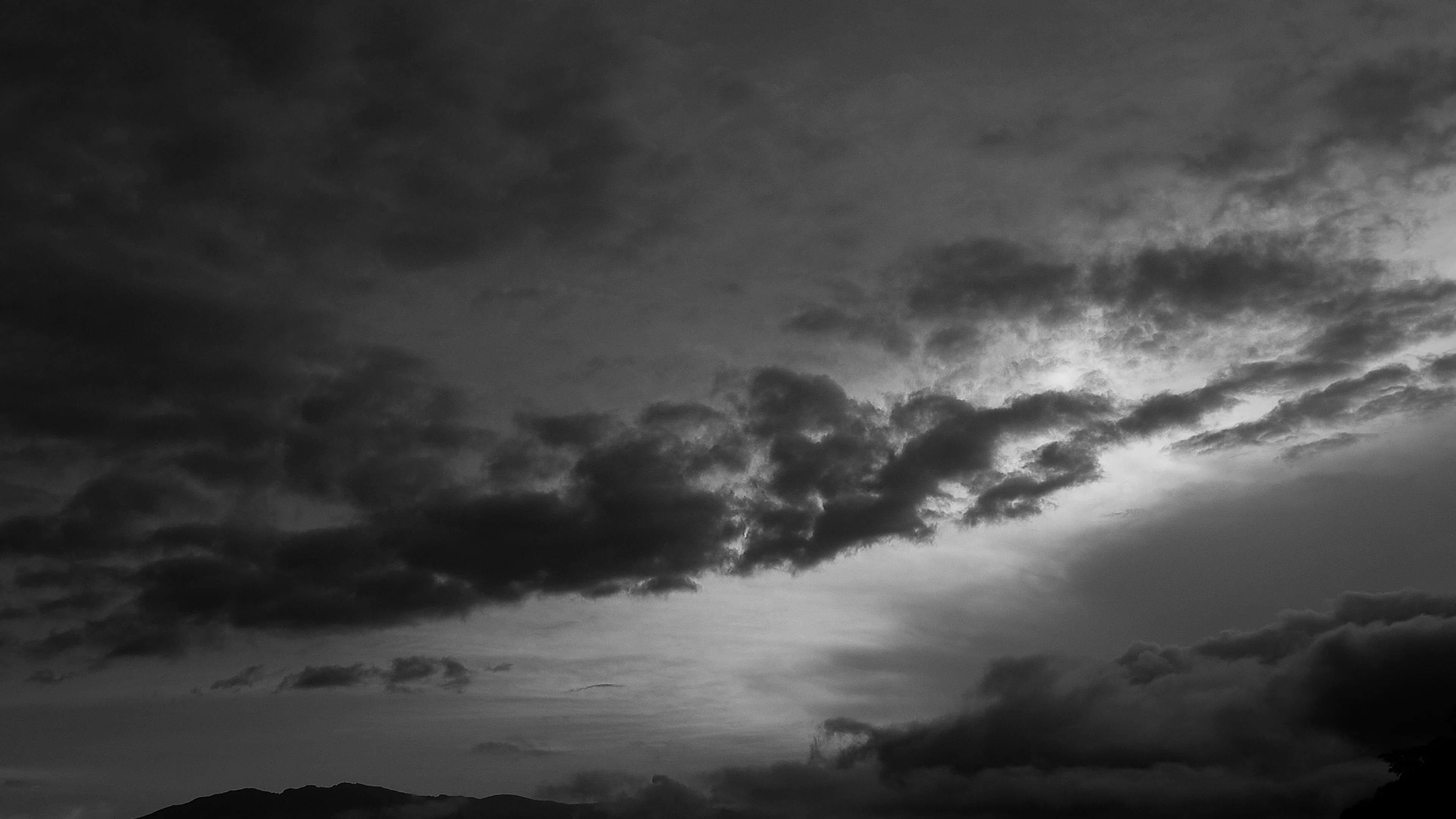 Abstract grayscale image representing family relationships and reflection